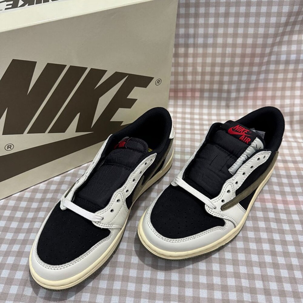 New Air Jordan 1 Retro Low Og Sp Travis Scott Olive